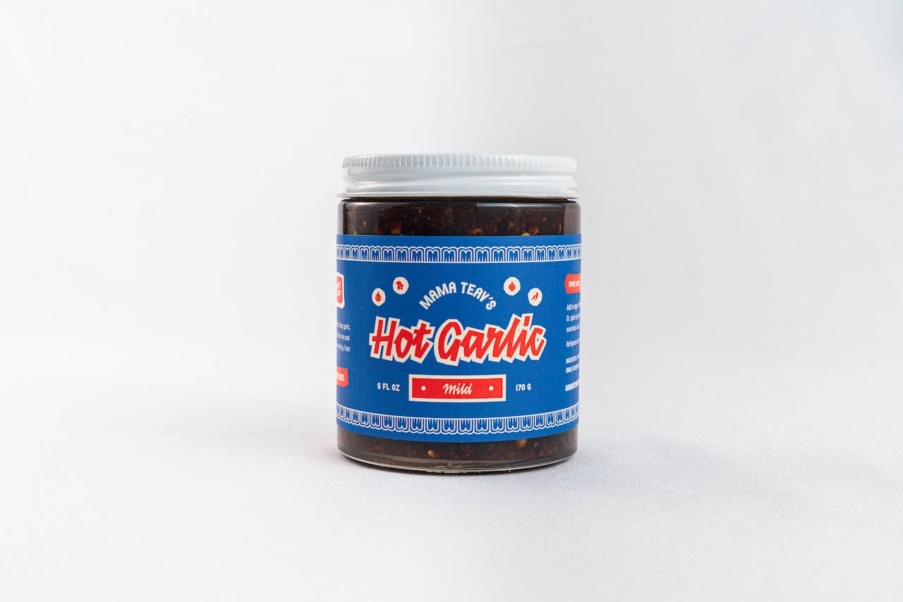 Mama Teav's Hot Garlic Chili Crisp - MILD