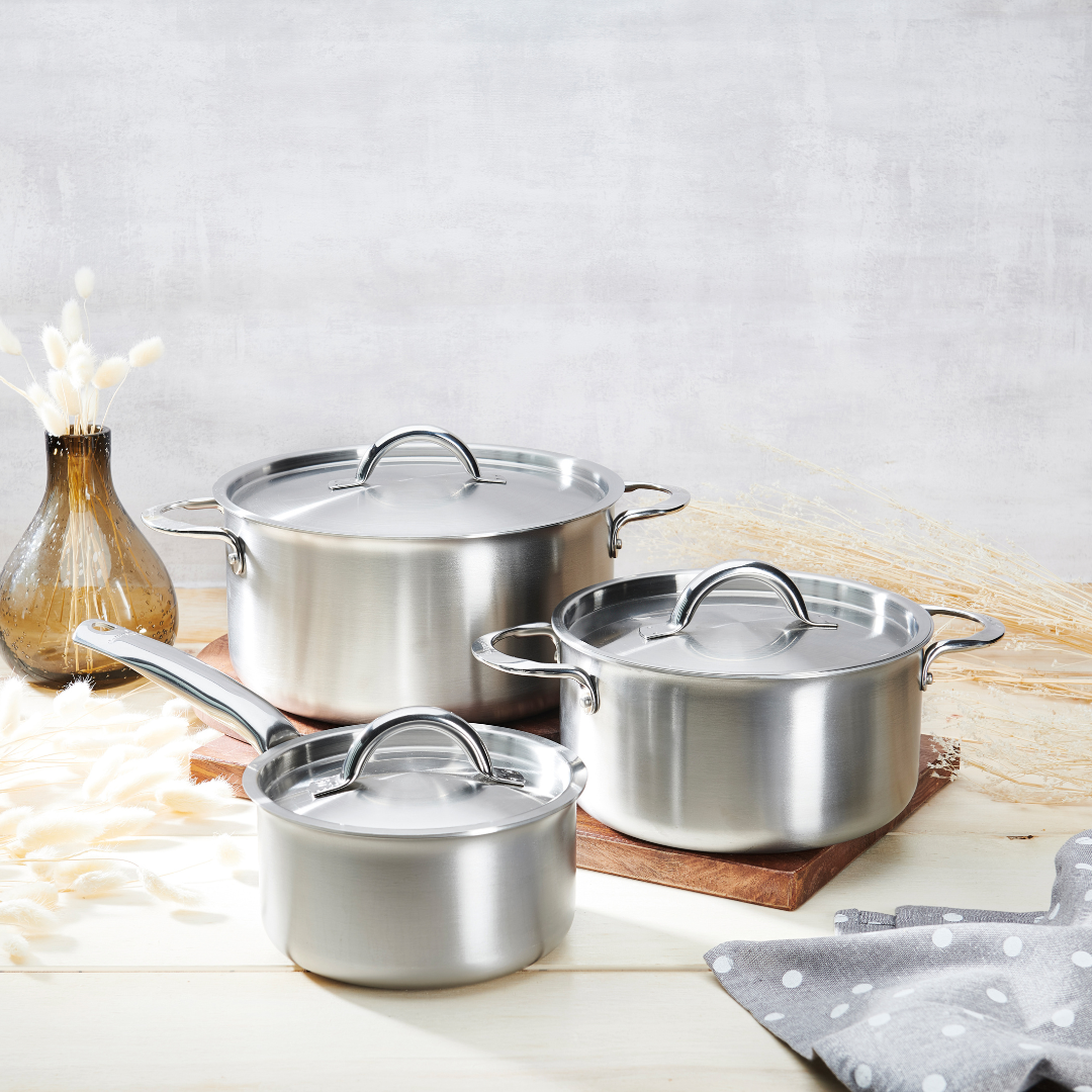 De Buyer - ALCHIMY 3-ply Stainless Steel Saucepan