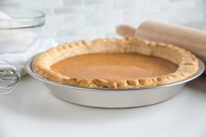 Fox Run Pie Pan, Stainless Steel, 9"