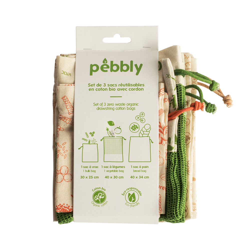 Pebbly - Organic - The Farmer's Market 3Pc Set