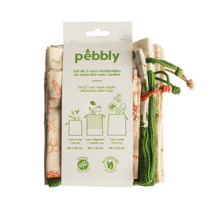Pebbly - Organic - The Farmer's Market 3Pc Set