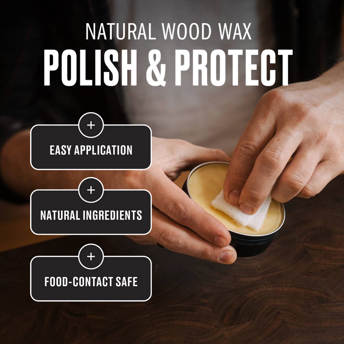 Wood Wax for Cutting Boards, 3 oz