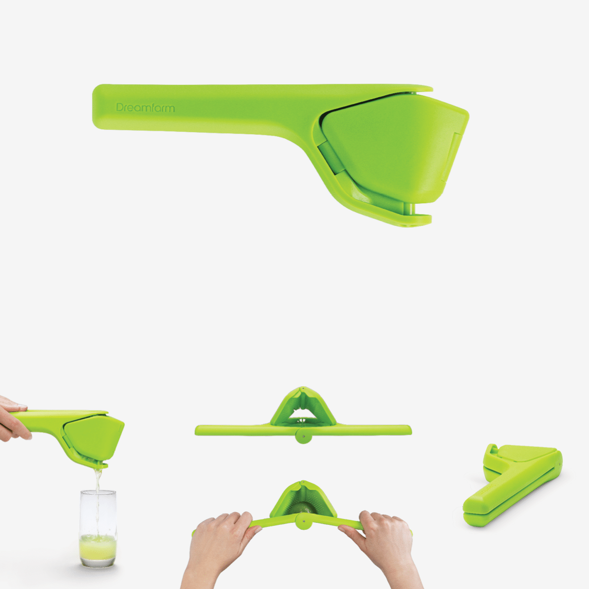 Fluicer Easy Squeeze Space-Saving Juicer