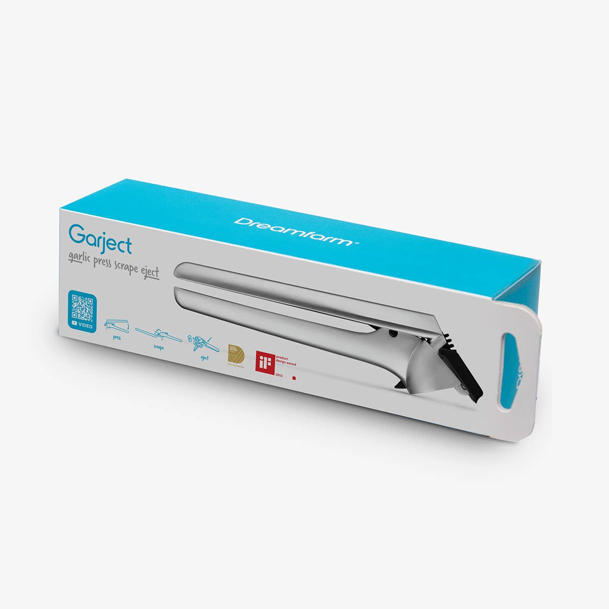 Garject Self-Cleaning Garlic Press