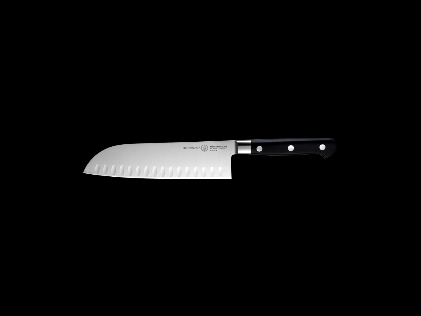 Messermeister 7" Meridian Elite, Kullenschliff Santoku