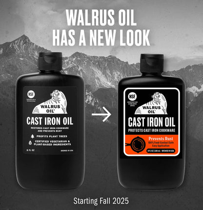 Walrus Oil - Cast Iron Oil, 8oz