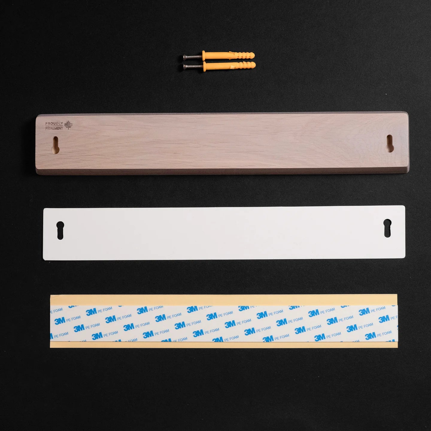 Hazaki - White Oak Magnetic Knife Rack