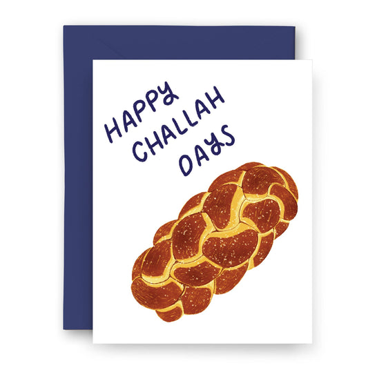 Finch and Flourish, "Happy Challah Days" Card