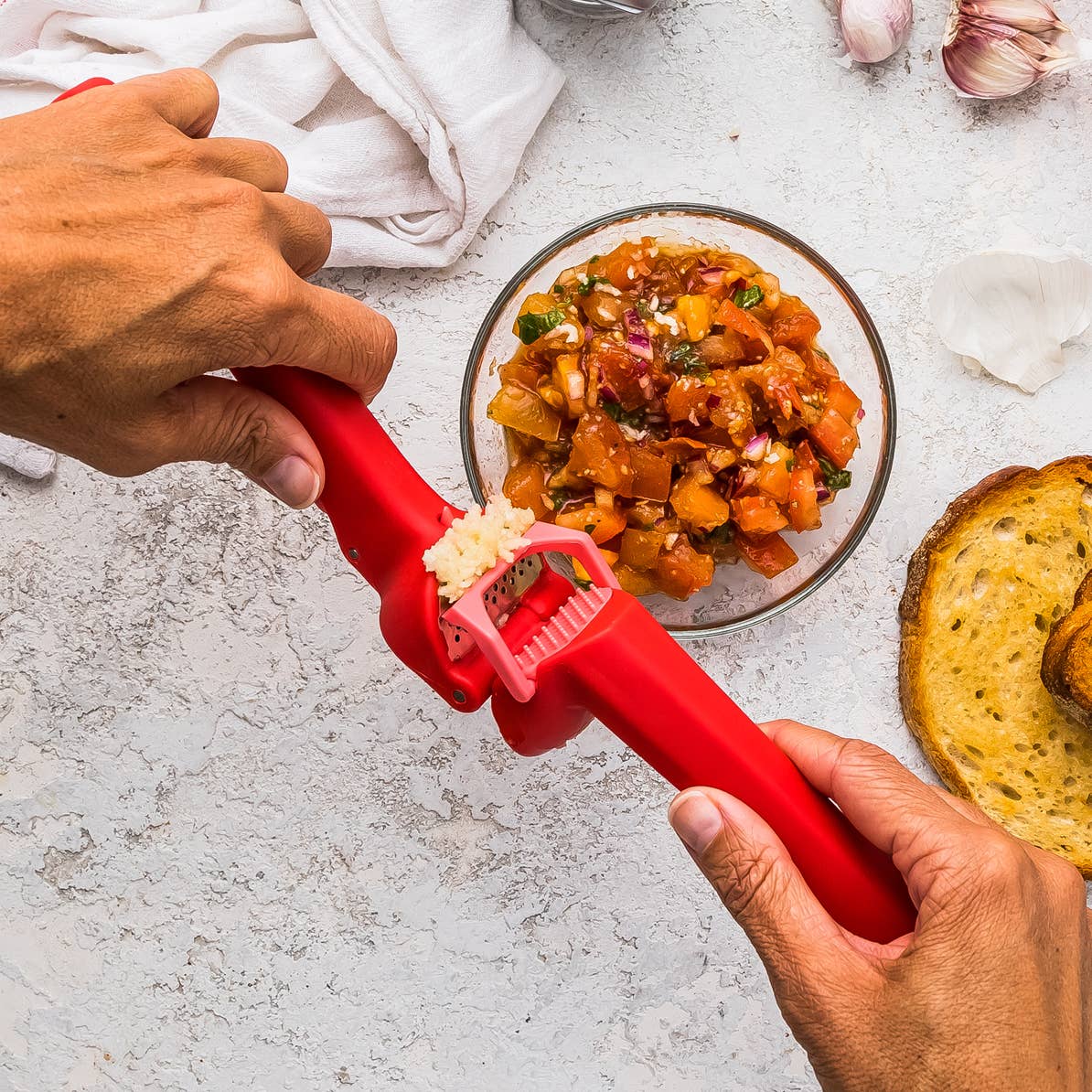 Garject Lite, garlic press