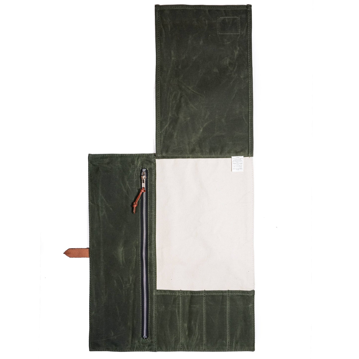 Hardmill, Waxed Canvas Compact Knife Roll