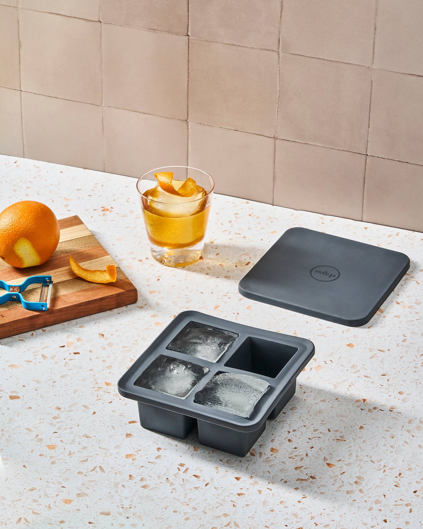 W&P - XL Silicone Cocktail Ice Cube Tray