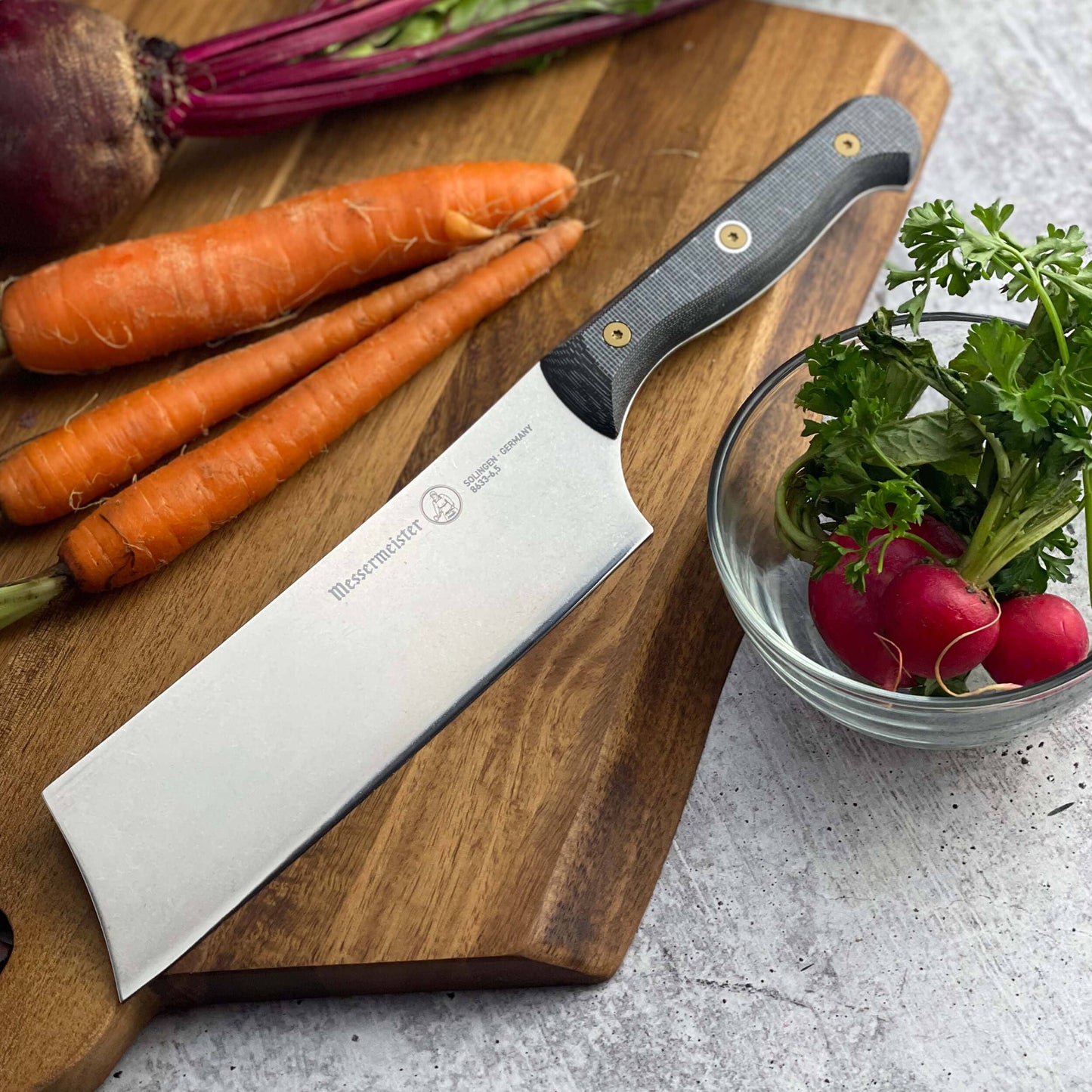 Messermeister 6.5" Custom, Nakiri Knife