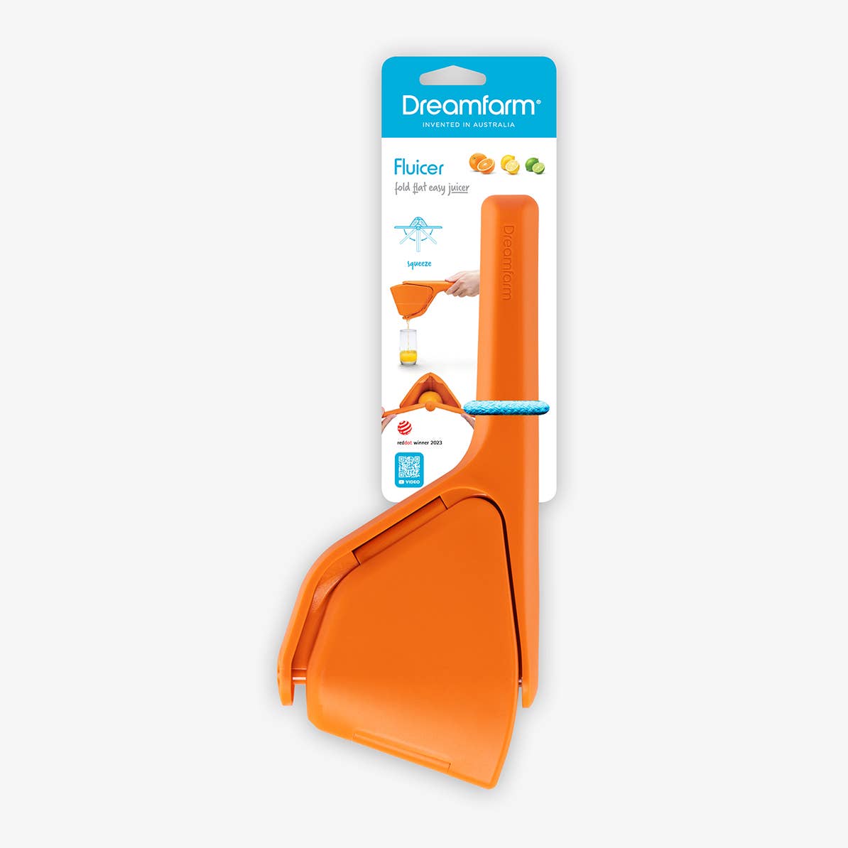 Fluicer Easy Squeeze Space-Saving Juicer