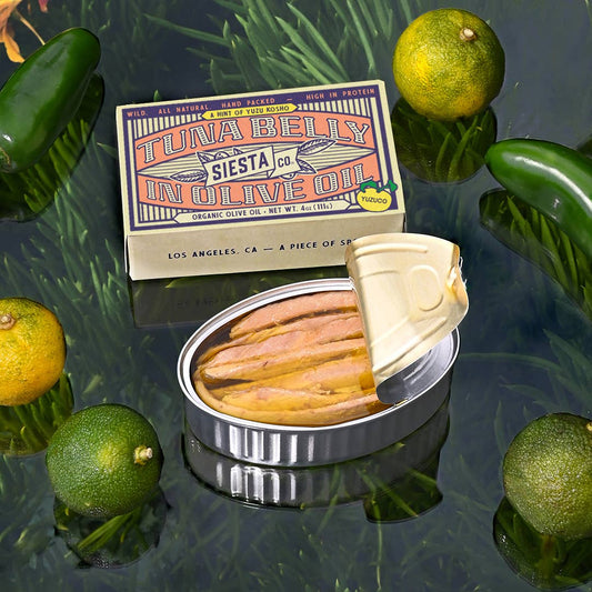 Siesta - Tuna Belly in Yuzu Kosho