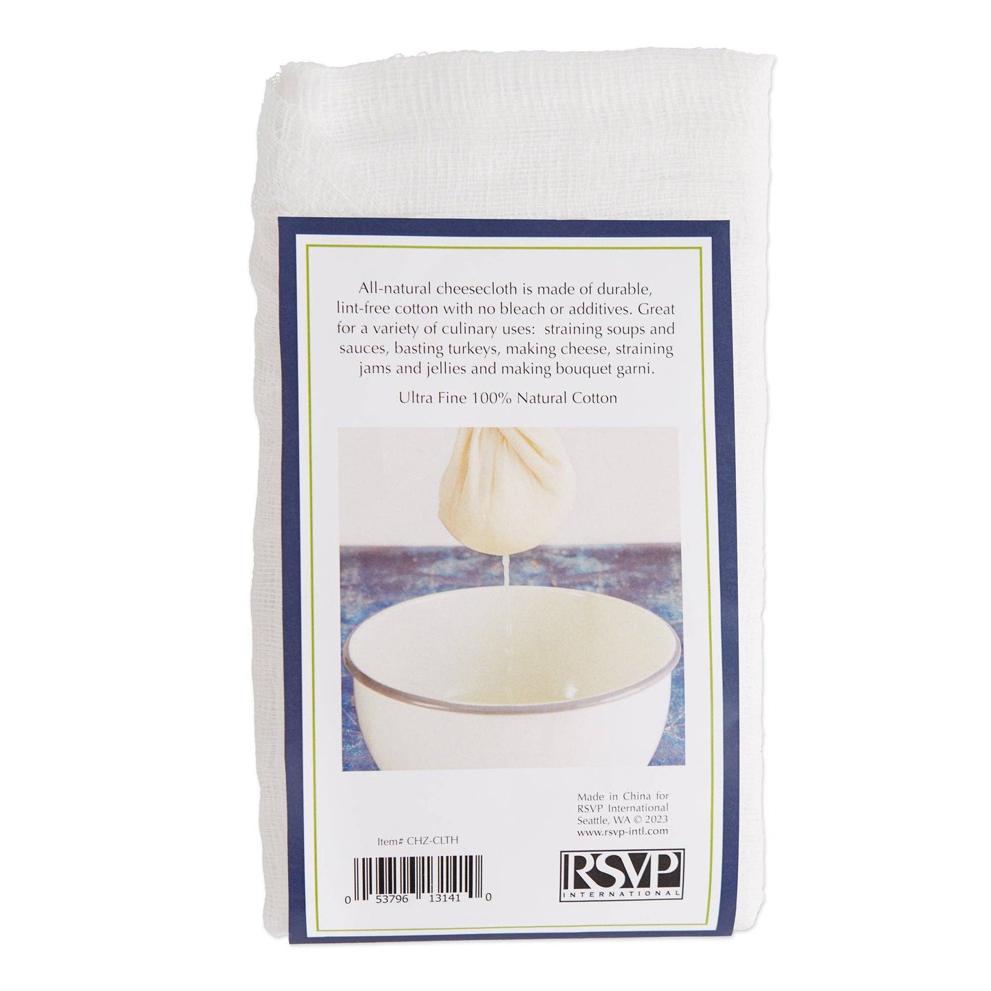 36x36" Cheese Cloth - reusable and machine washable