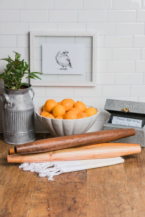 FRENCH ROLLING PINS | HANDMADE | MIXED HARDWOODS