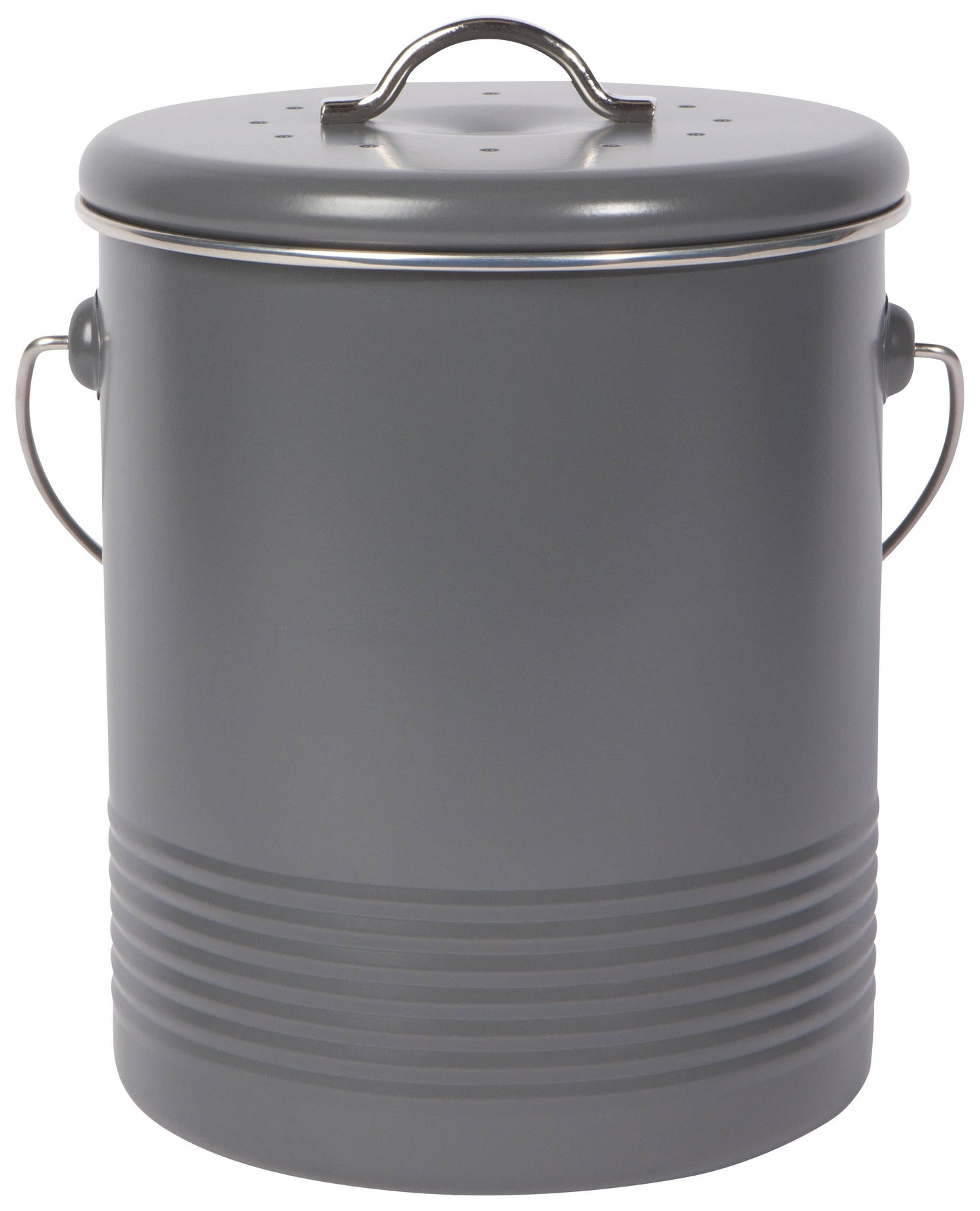 Steel Compost Bin Charcoal 1.25 Gallon