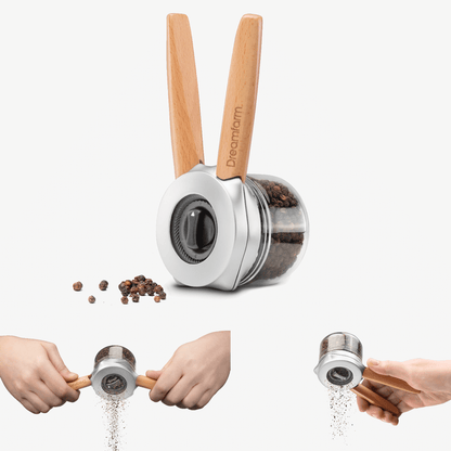 Ortwo Adjustable Ceramic Spice Mill, Pepper Mill