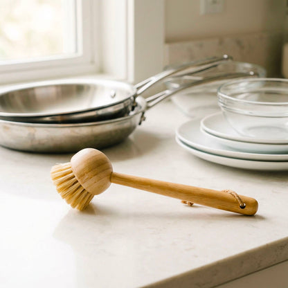 Bamboo Kitchen Dish Scrubber