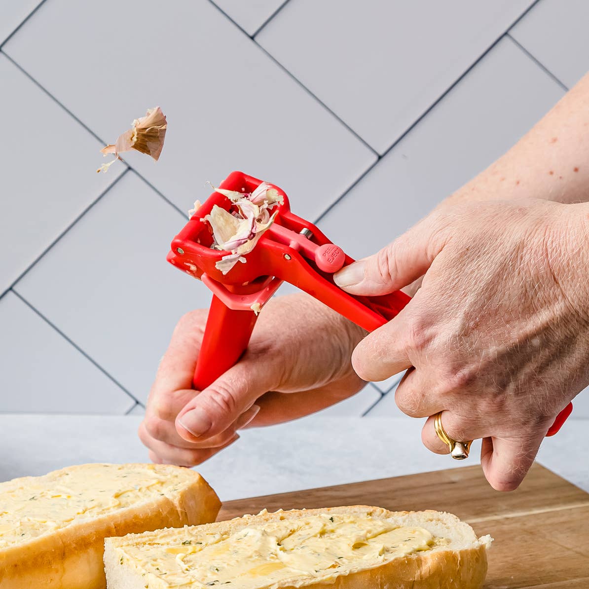 Garject Lite, garlic press