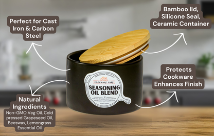 Cast Iron Seasoning Oil Blend