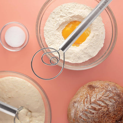 Zulay, Danish Dough Whisk Stainless Steel