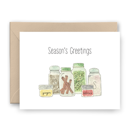 Seasoning’s Greetings Card