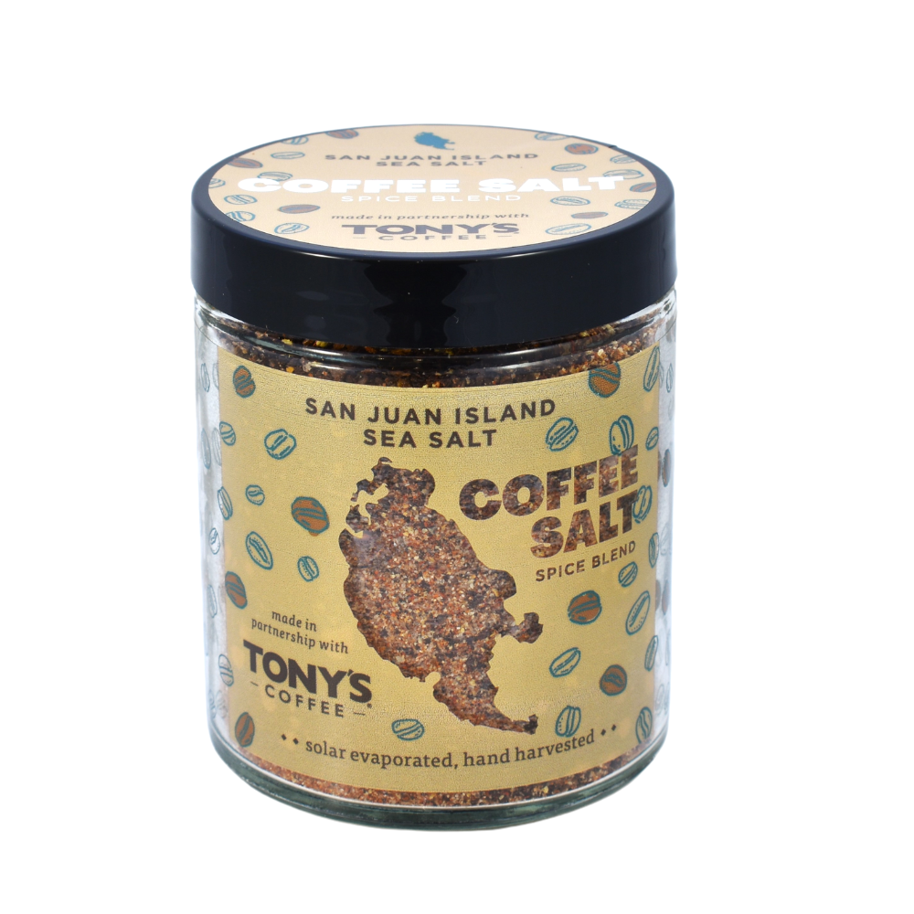 San Juan Island Sea Salt, Coffee Salt Spice Blend