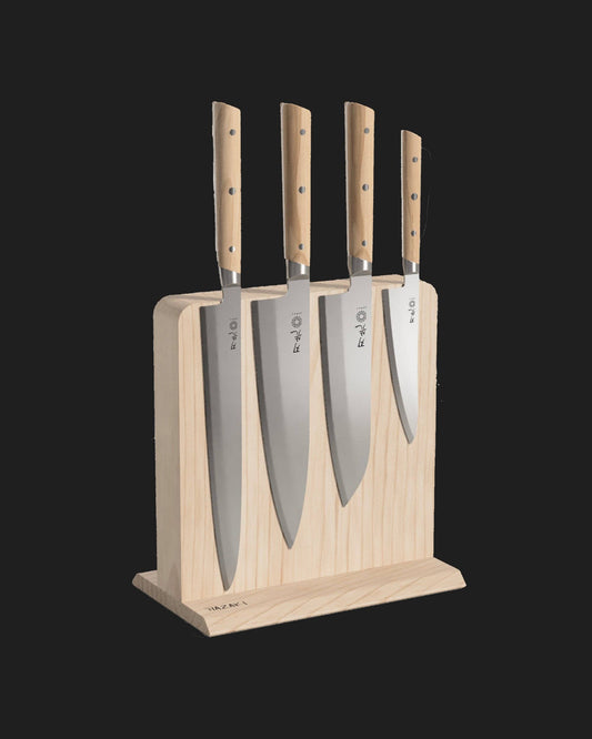 Hazaki, Oak Magnetic Knife Block