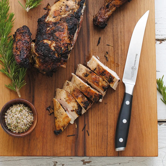 Messermeister Avanta Fine Edge Steak Knife Set - Pom Handle - 4 Pc