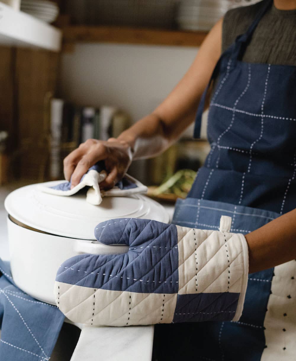 Anchal Quilted Oven Mitts