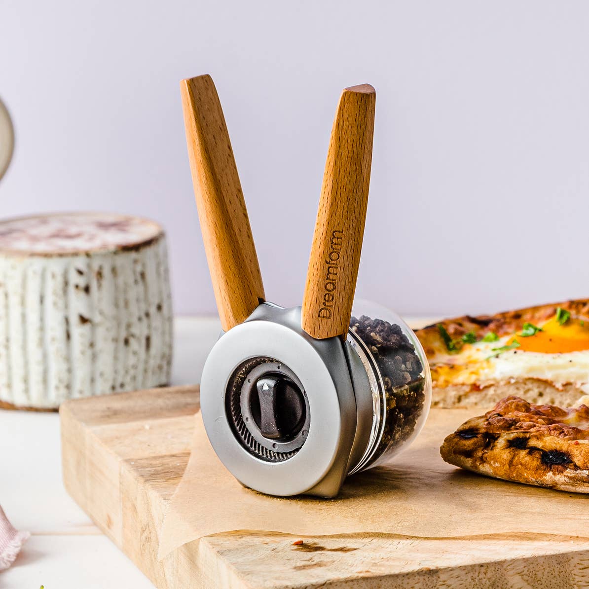 Ortwo Adjustable Ceramic Spice Mill, Pepper Mill