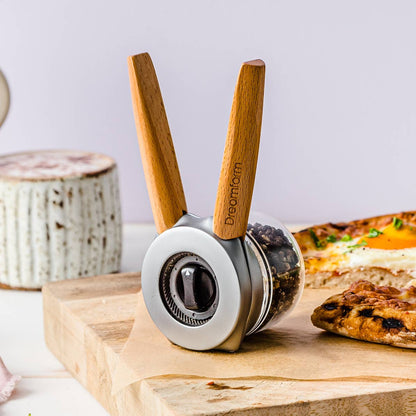 Ortwo Adjustable Ceramic Spice Mill, Pepper Mill