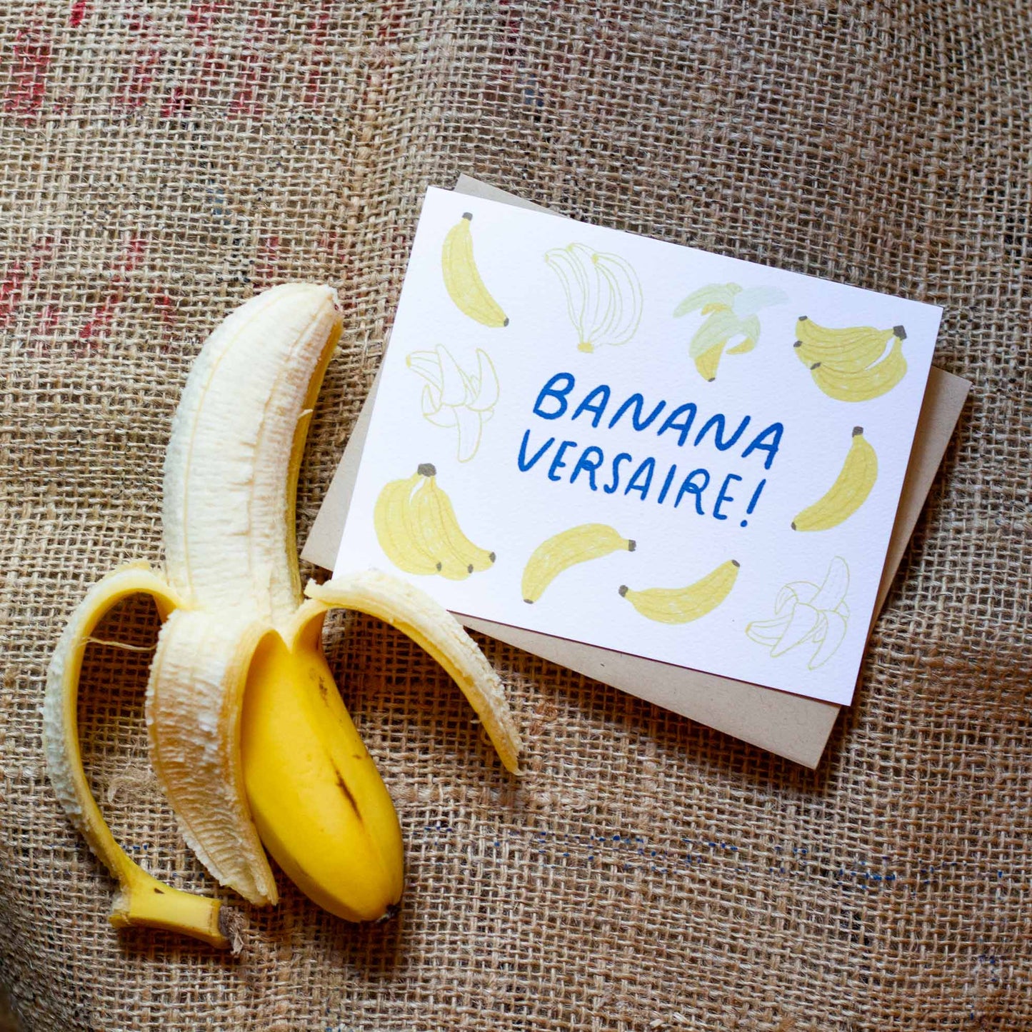 Bananaversaire Birthday Card