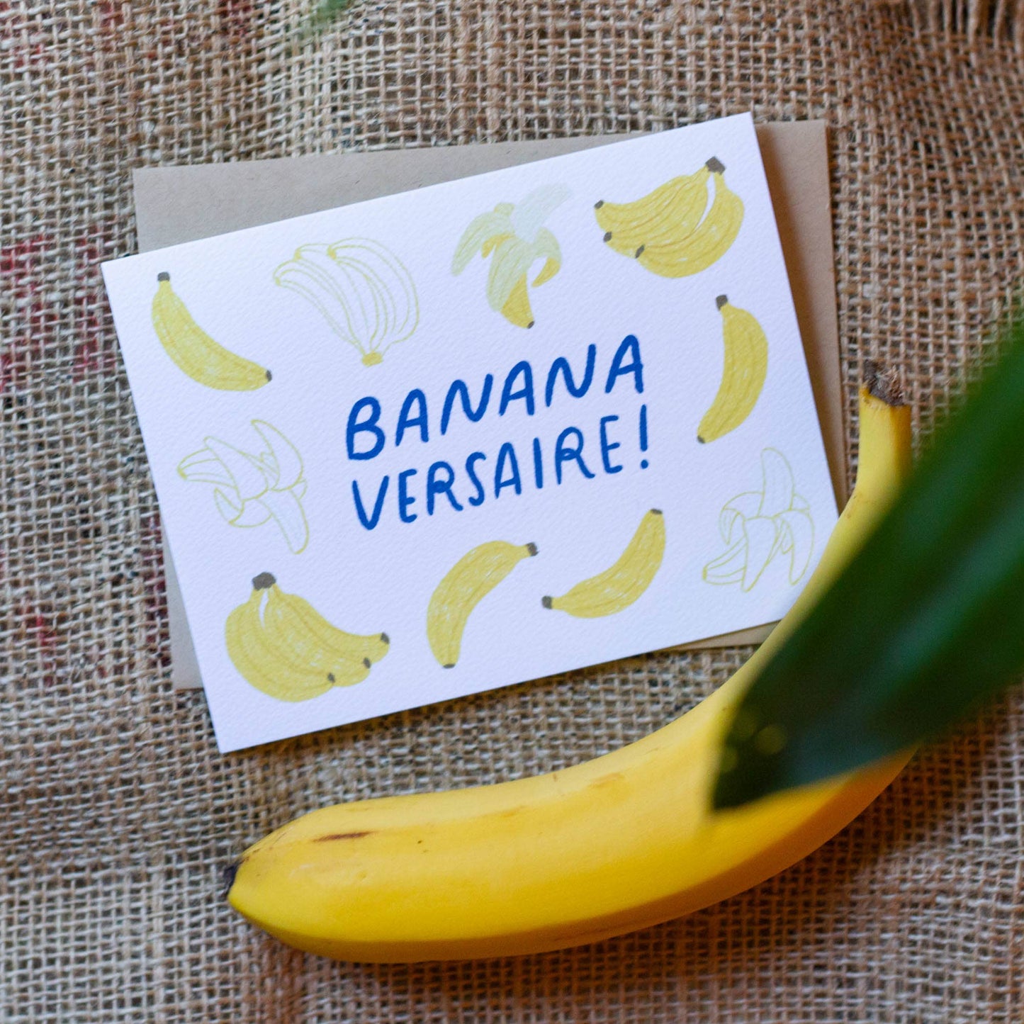 Bananaversaire Birthday Card