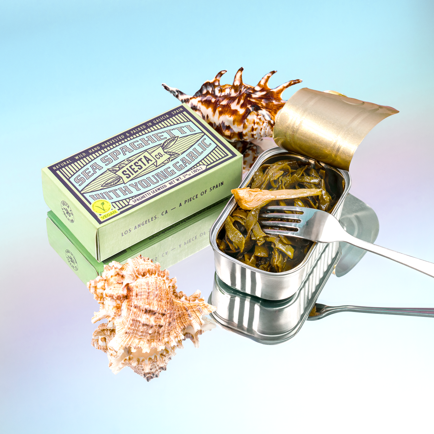 Siesta - Spaghetti Seaweed with Young Garlic