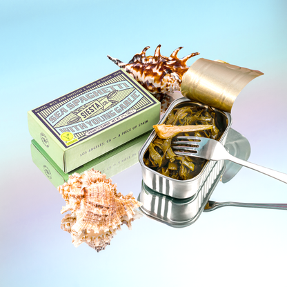 Siesta - Spaghetti Seaweed with Young Garlic