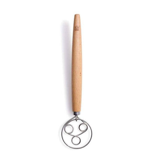 King Arthur Baking Company Baker's Batter Whisk, Triple-Loop, Danish Dough Whisk
