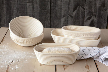 Round Banneton Liner, Natural Cotton