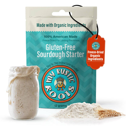 My Rustic Roots, Gluten-Free and Organic Sourdough Starter Culture