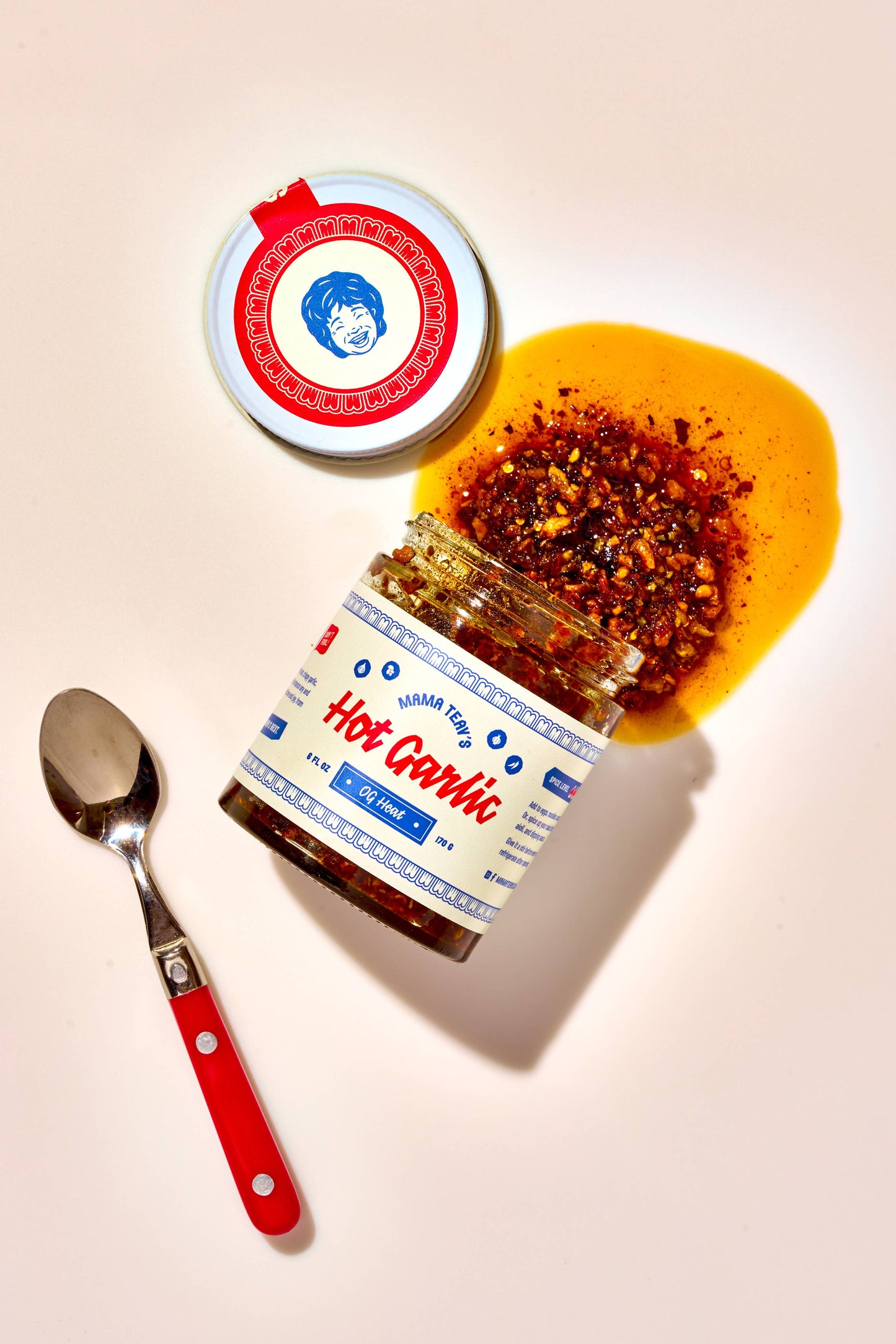 Mama Teav's Hot Garlic Chili Crisp - ORIGINAL