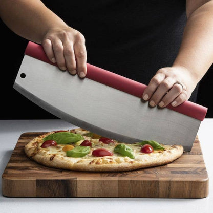 Fantes Cousin Luca's Rocking Pizza Cutter With Blade Guard