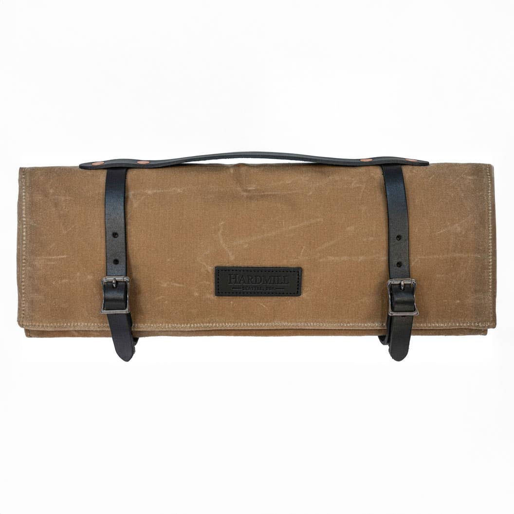 Hardmill, Waxed Canvas Knife Roll