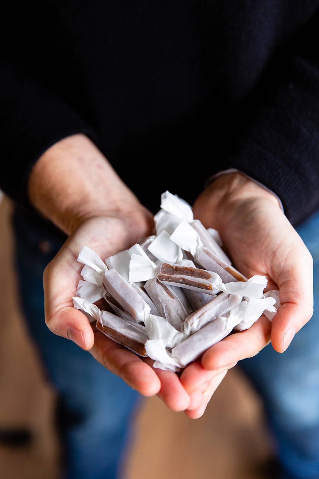 San Juan Island Sea Salt, Salted Honey Caramels