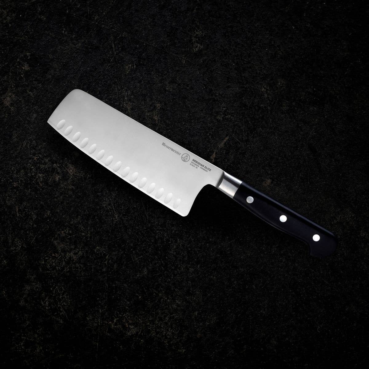 Messermeister 7" Meridian Elite, Kullenschliff Vegetable Knife