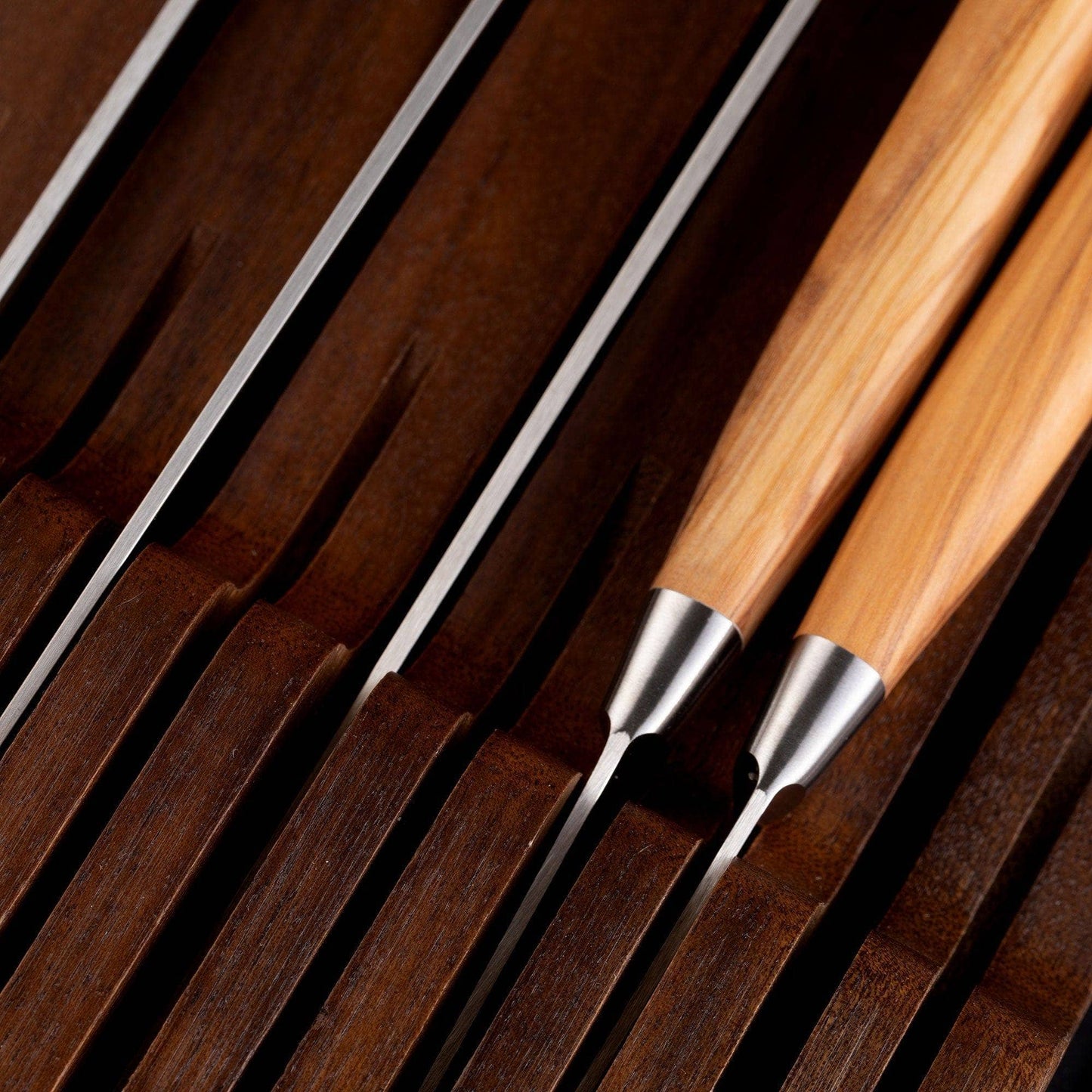 Acacia In-Drawer Knife Holder - 11 Slot
