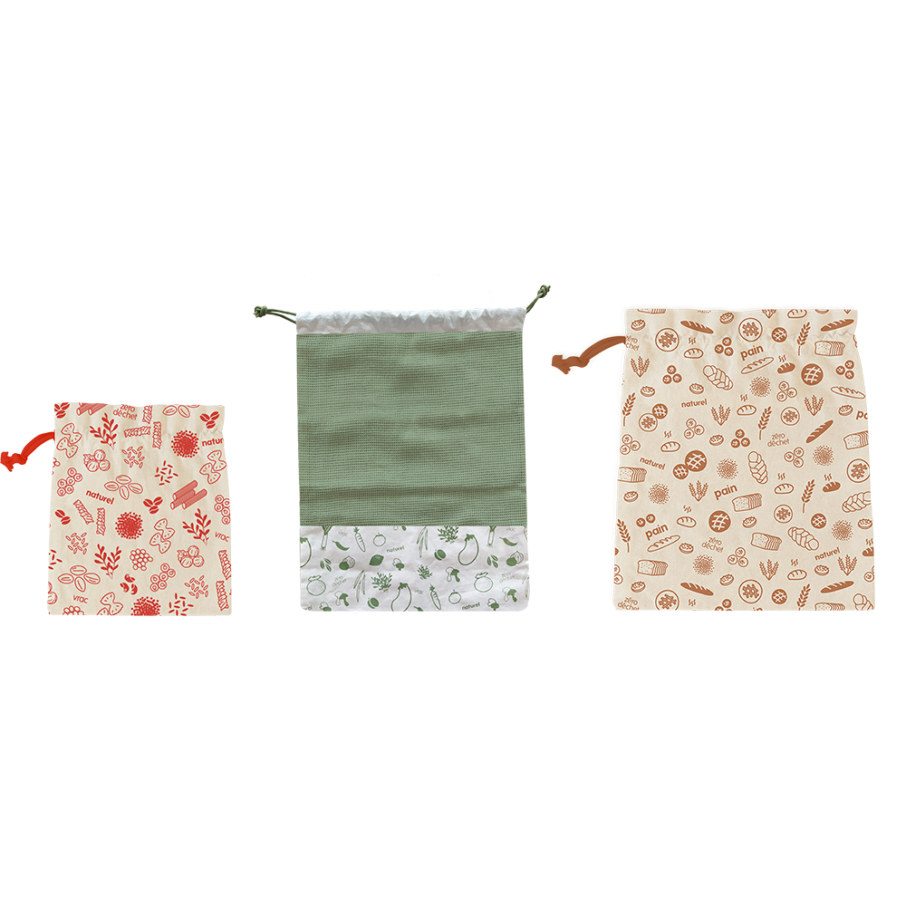 Pebbly - Organic - The Farmer's Market 3Pc Set