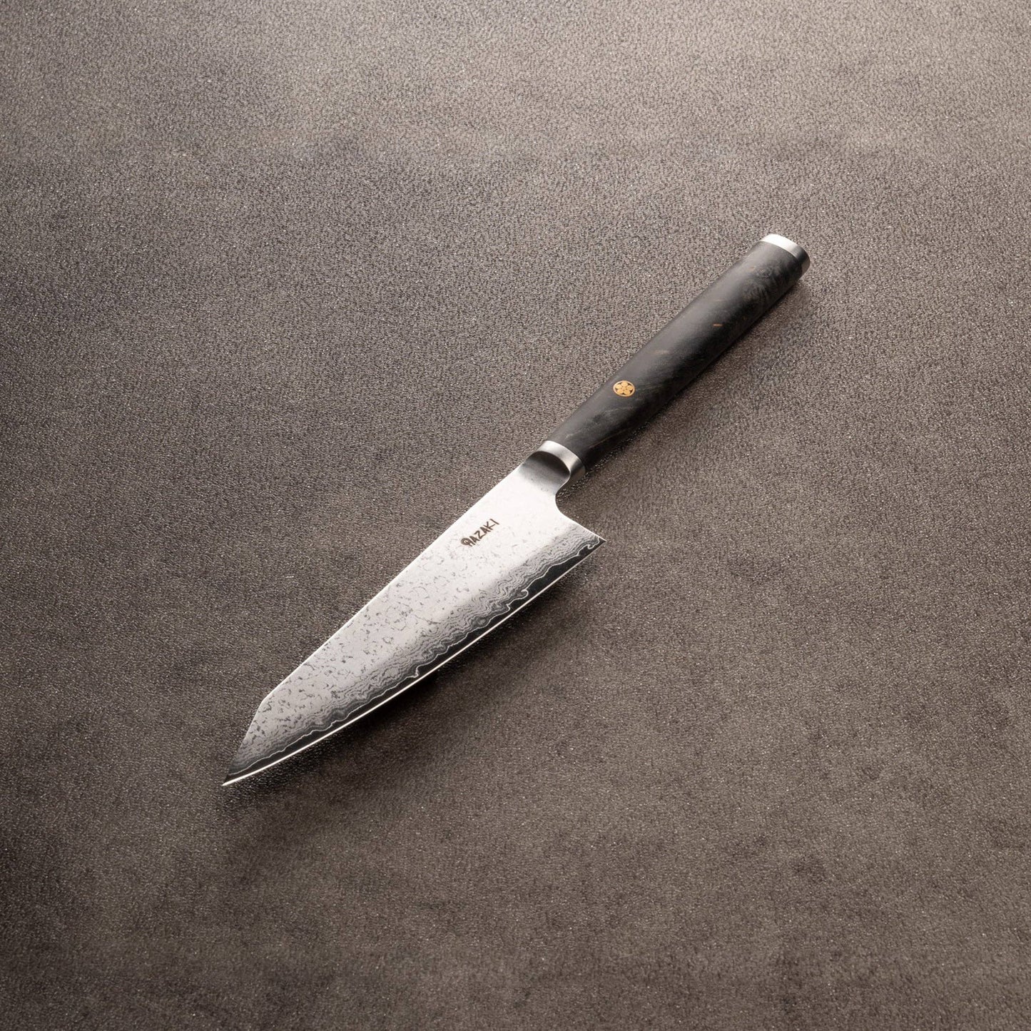 Hazaki Pro Petty, Maple Burl handle