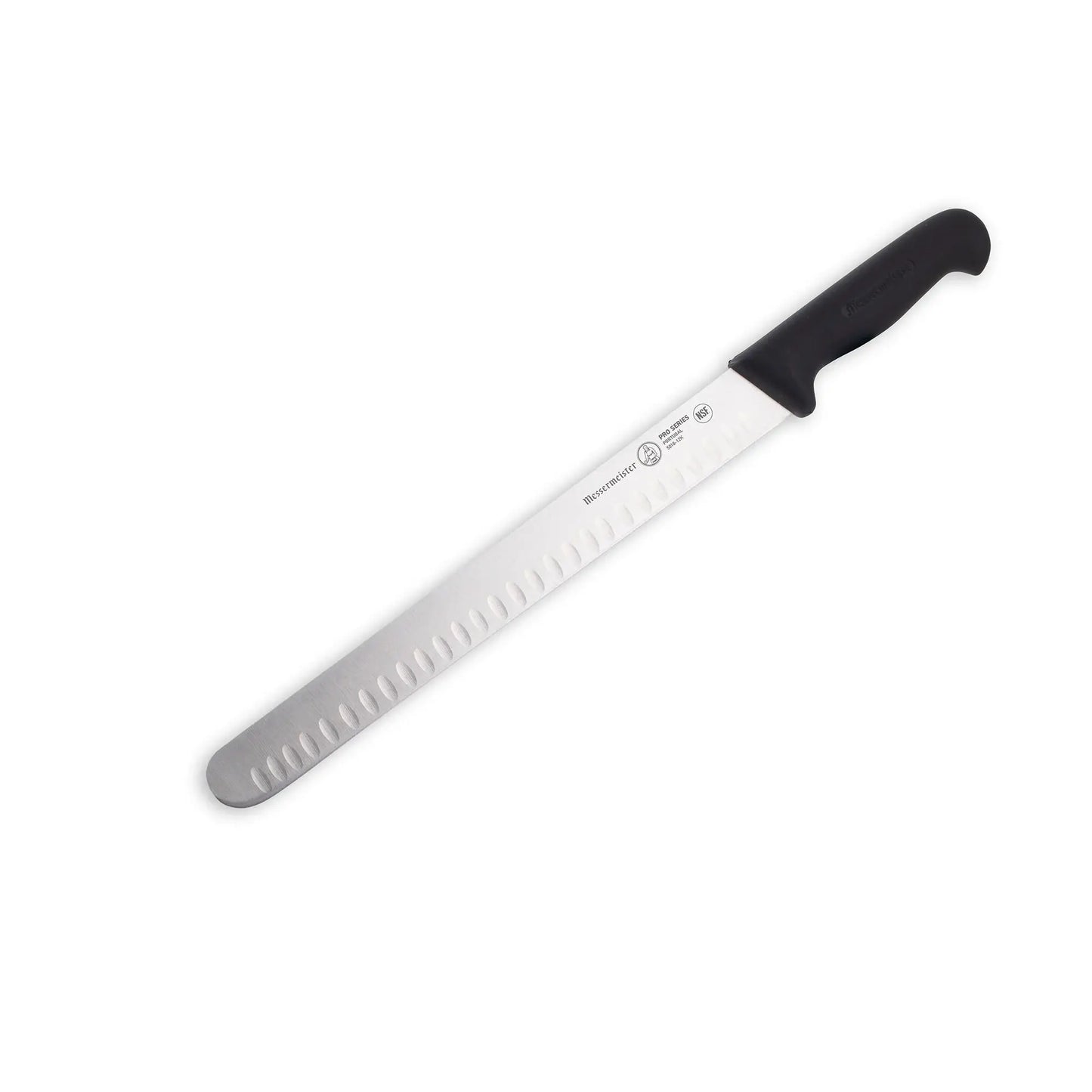 Messermeister Pro Series Kullenschliff Slicer - Round Tip - 12”