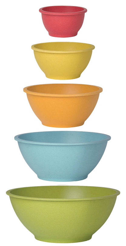 Planta,  Bamboo Fiber Mixing Bowls - Set of 5